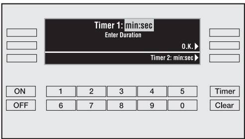 MIELE H 394 B - Setting a timer - 1