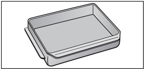 MIELE H 394 B - Deep sided universal oven dish - 1