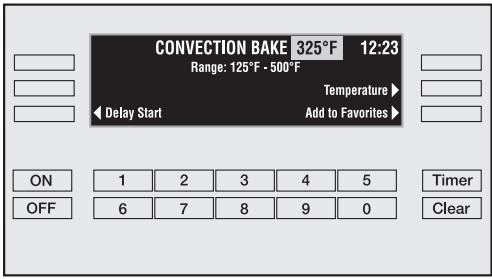 MIELE H 394 B - Adjusting the oven temperature - 1