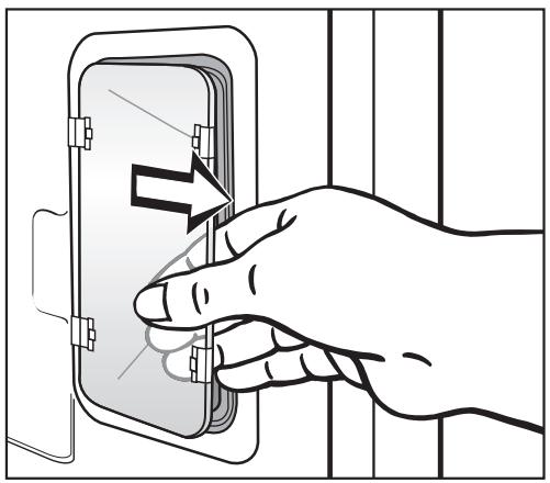 MIELE H 394 B - Changing the light bulb - 2