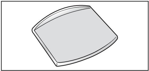 MIELE H 394 B - Pizza stone - 1