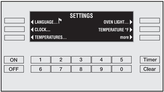 MIELE H 395 B - Temperature °F/°C - 1