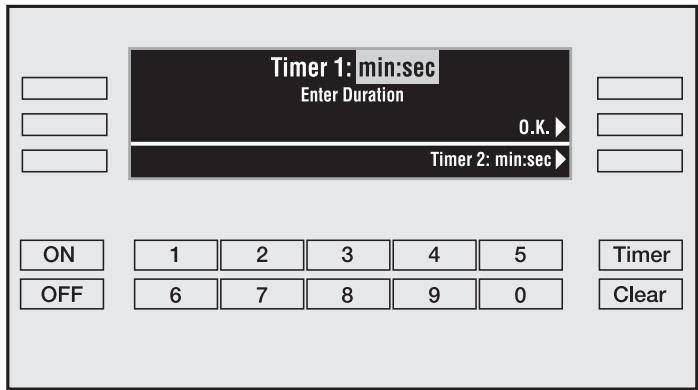 MIELE H 395 B - Setting a timer - 1
