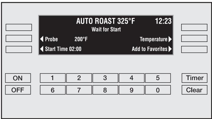 MIELE H 395 B - Using the roast probe: - 7