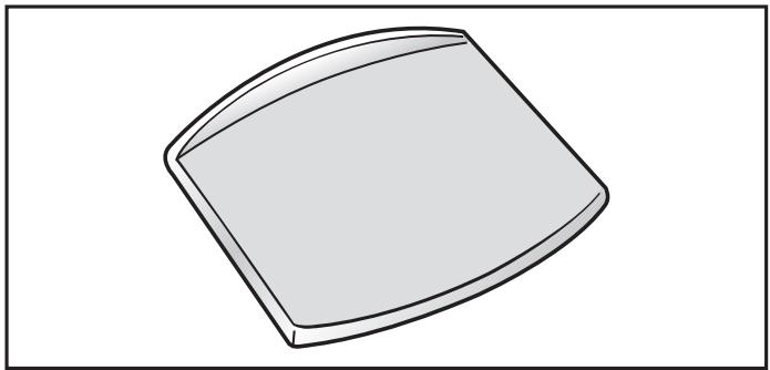 MIELE H 395 B - Pizza stone - 1