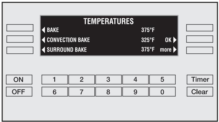 MIELE H 395 B - Temperatures - 1