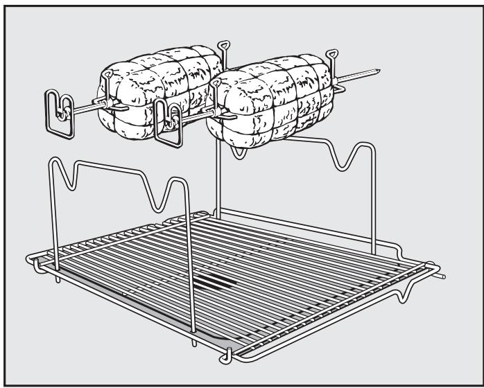 MIELE H 395 B - ROTISSERIE - 3