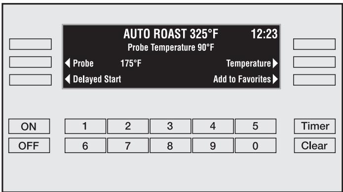 MIELE H 395 B - Using the roast probe: - 4