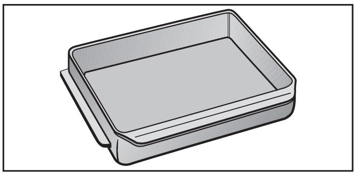 MIELE H 395 B - Deep sided universal oven dish - 1