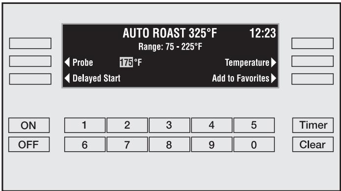 MIELE H 395 BP - Using the roast probe: - 5