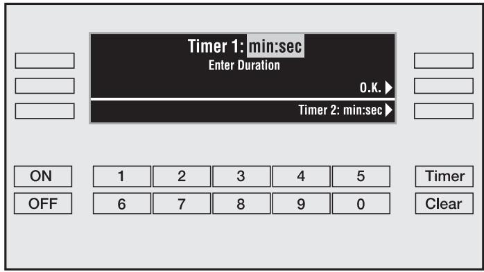 MIELE H 396 BP - Setting a timer - 1