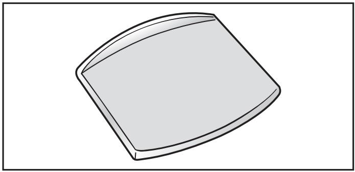 MIELE H 396 BP - Pizza stone - 1