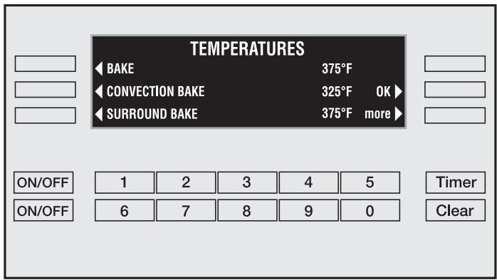 MIELE H 397 B2 - Temperatures - 1