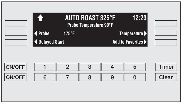MIELE H 397 BP2 - Using the roast probe: - 4