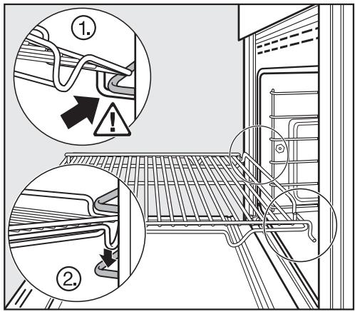 MIELE H 398 BP2 - Wire rack - 1