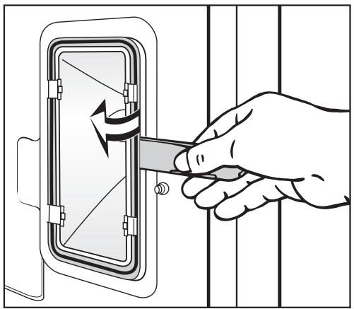 MIELE H 398 BP2 - Changing the light bulb - 1