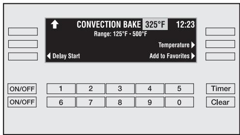 MIELE H 398 BP2 - Adjusting the oven temperature - 1