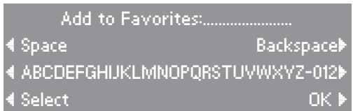 MIELE H 4080 BM - Saving a favorite - 2