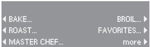 MIELE H 4881 BP - Adjusting the oven temperature - 1