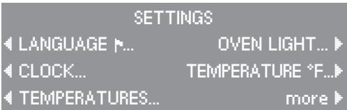 MIELE H 4890 B2 - Temperature °F / °C - 2