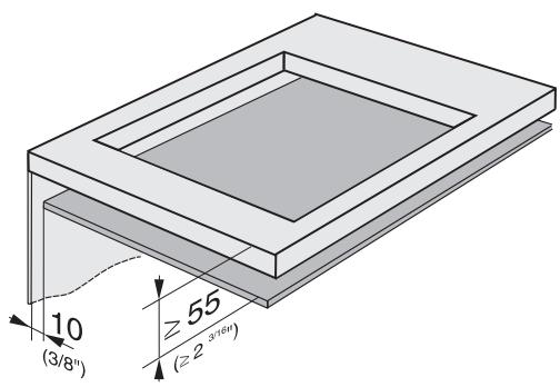 MIELE KM 5676 - Installing the cooktop - 3