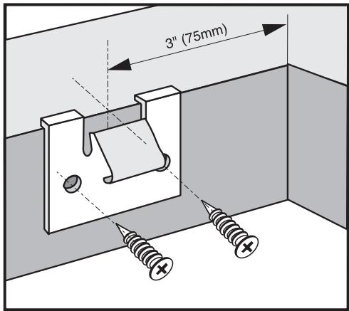 MIELE KM 5676 - Installing the spring clips - 1