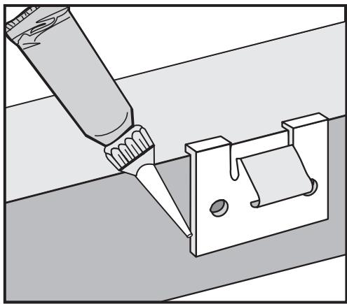 MIELE KM 5676 - Installing the spring clips - 3