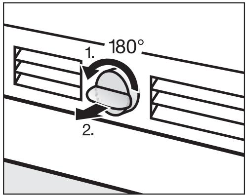 MIELE F1471SF  - INSTALLATION MANUAL - Exchanging the water filter - 1