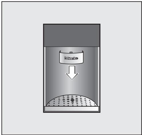MIELE F1471SF  - INSTALLATION MANUAL - Aligning the Ice/Water Dispenser - 1