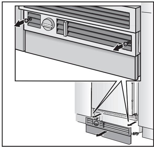 MIELE F1471SF  - INSTALLATION MANUAL - Sliding the appliance into the installation niche - 1