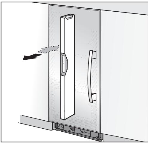 MIELE F1801SF  - INSTALLATION MANUAL - Aligning the appliance - 2
