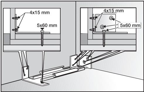 MIELE F1801SF  - INSTALLATION MANUAL - Anti-tip brackets - 3
