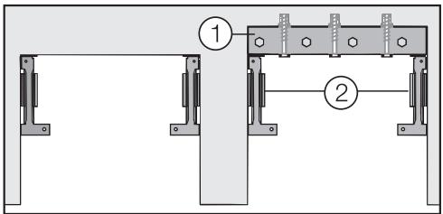 MIELE F1811VI - INSTALLATION MANUAL - Preparing the installation niche - 1