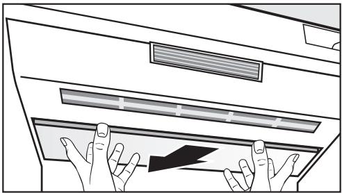 MIELE F1811VI - INSTALLATION MANUAL - Changing the light bulb - 1