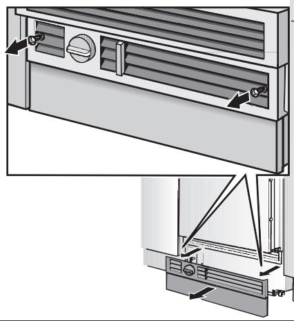 MIELE F1901SF  - INSTALLATION MANUAL - Sliding the appliance into the installation niche - 1
