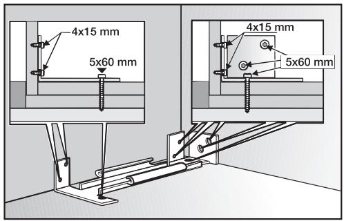 MIELE F1901SF  - INSTALLATION MANUAL - Anti-tip brackets - 3