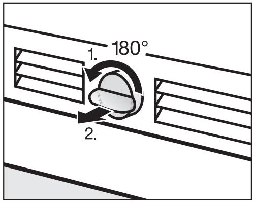 MIELE F1901SF  - INSTALLATION MANUAL - Exchanging the water filter - 1