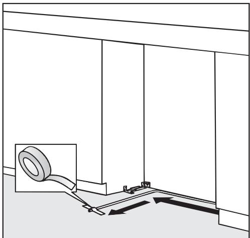 MIELE F1901SF  - INSTALLATION MANUAL - Preparing the water connection - 1