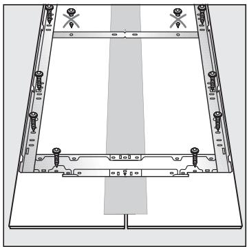 MIELE F1911VI - INSTALLATION MANUAL - Attaching the appliance to the installation niche - 14