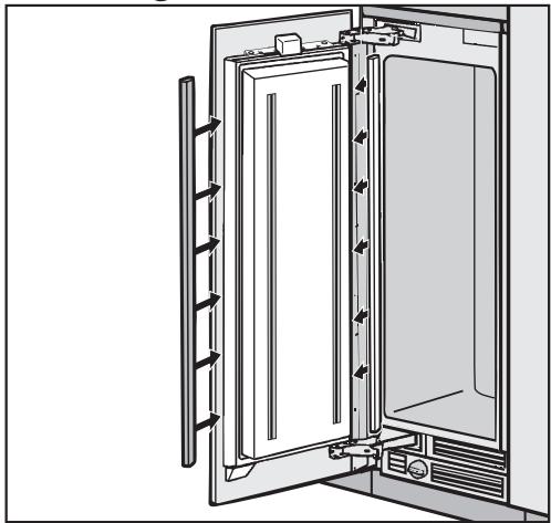 MIELE F1911VI - INSTALLATION MANUAL - Attaching the lower bracket - 4