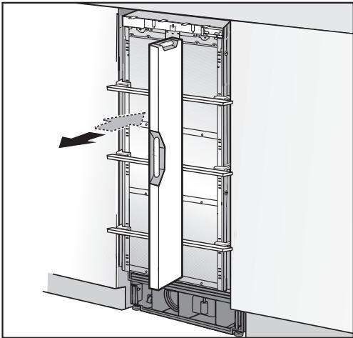 MIELE F1911VI - INSTALLATION MANUAL - Aligning the appliance - 2