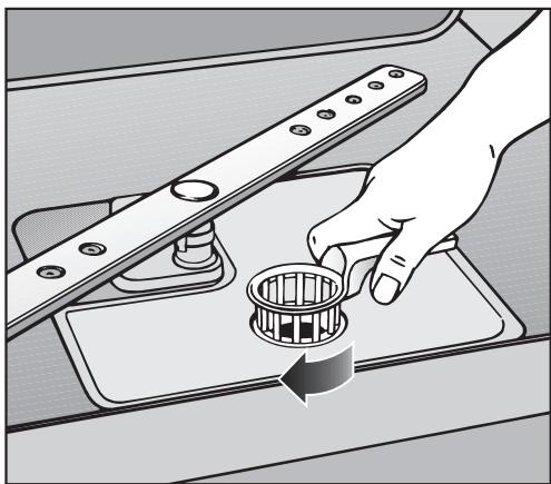 MIELE G 2670 SCVI  - INSTALLATION MANUAL - Clean the filters - 3