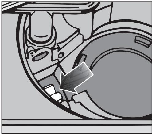 MIELE G 2670 SCVI  - INSTALLATION MANUAL - Cleaning the drain pump and non-return valve - 2
