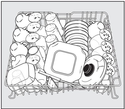MIELE G 2670 SCVI  - INSTALLATION MANUAL - Upper basket - 1