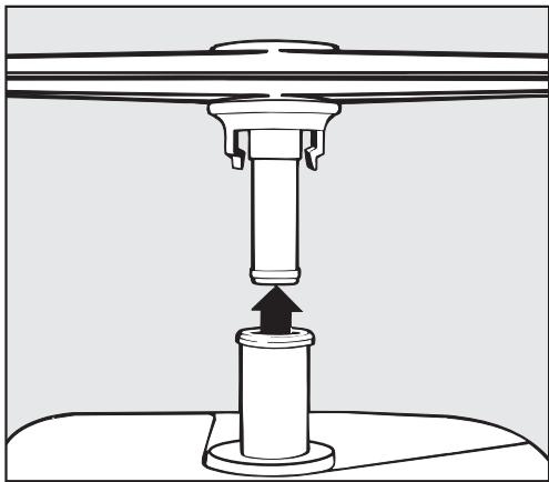 MIELE G 851 SC PLUS - Cleaning the spray arms - 2