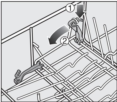 MIELE G 851 SC PLUS - Foldable spikes - 1