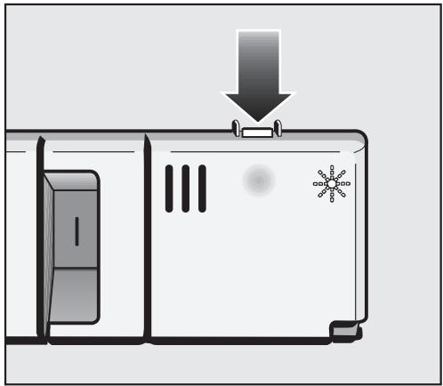 MIELE G 851 SC PLUS - Adding rinse aid - 1