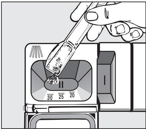MIELE G 851 SC PLUS - Adding detergent - 2