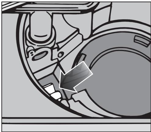 MIELE DIMENSION G 5505 SCI  - INSTALLATION SHEET FOR I-MODELS (PRINT ON 11X17 PAPER FOR BETTER READABILITY) - Cleaning the drain pump and non-return valve - 2