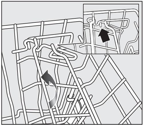 MIELE DIMENSION G 5505 SCI  - INSTALLATION SHEET FOR I-MODELS (PRINT ON 11X17 PAPER FOR BETTER READABILITY) - Jumbo cup rack - 1